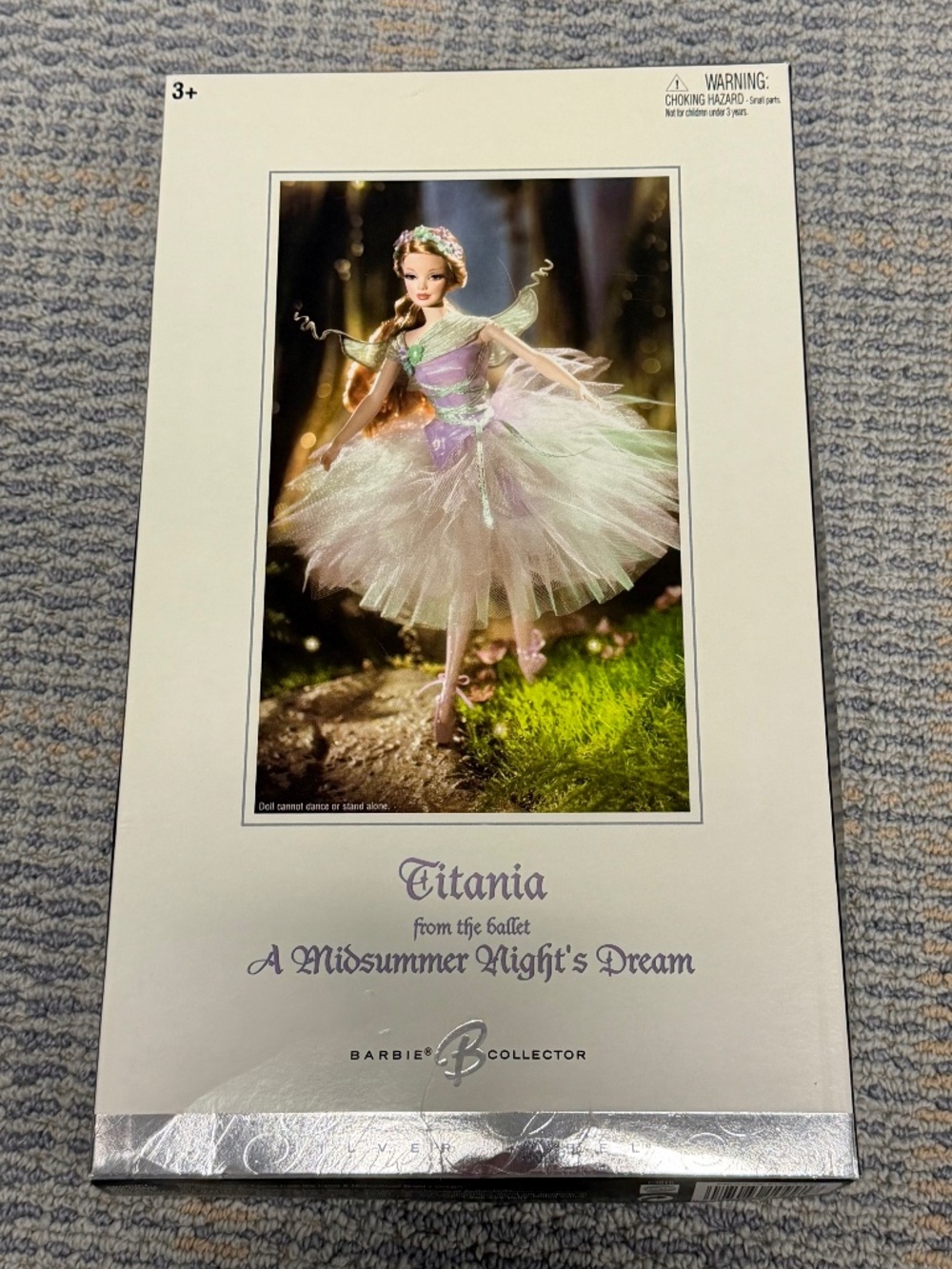 Titania A Midsummer Night's Dream Barbie Silver Label 2004
